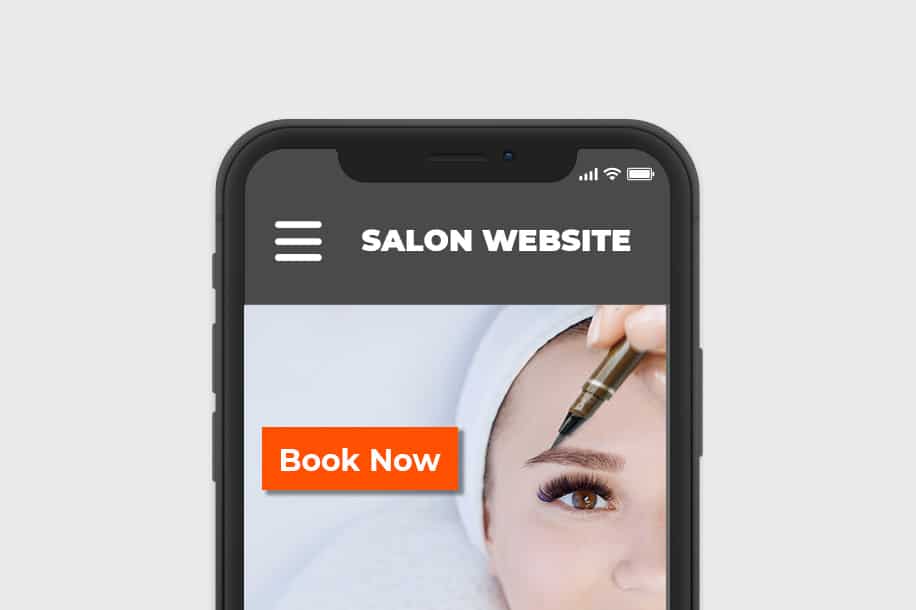 Create a salon or spa website