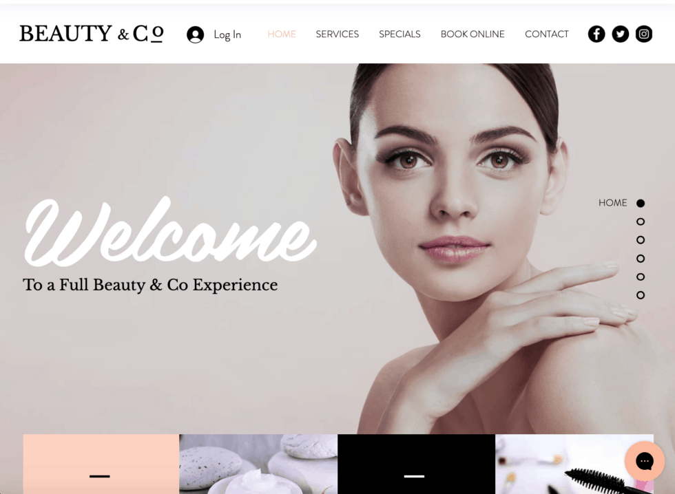 2. "Sleek and Chic: Modern Nail Salon Website Design" by Squarespace - wide 10