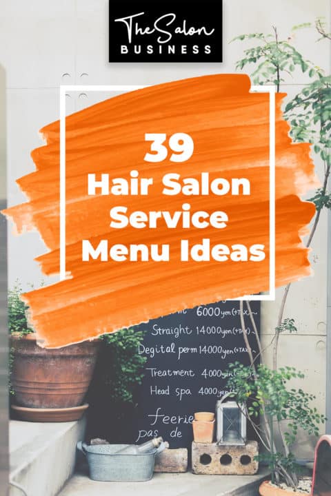 47 Popular Hair Salon Services (Menu & Price List)