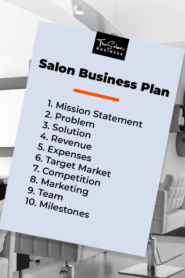 barbing salon business plan pdf