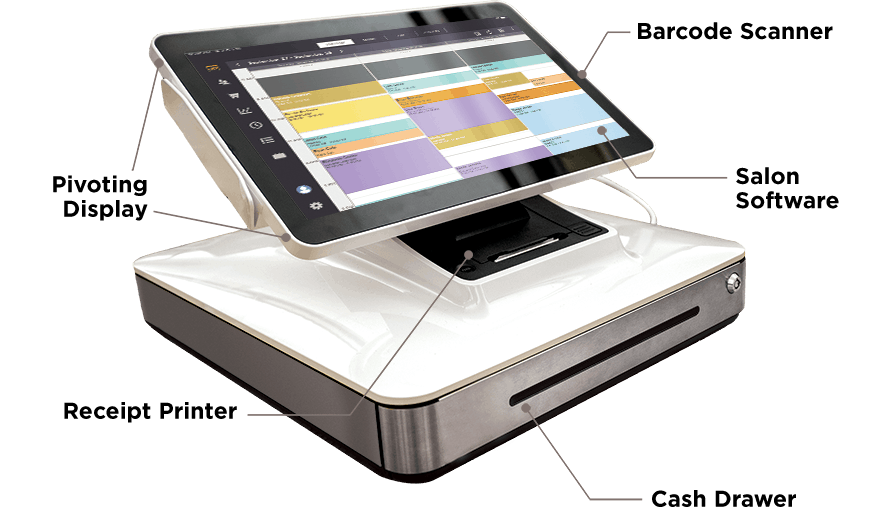 Salon point of sale system from salon iris