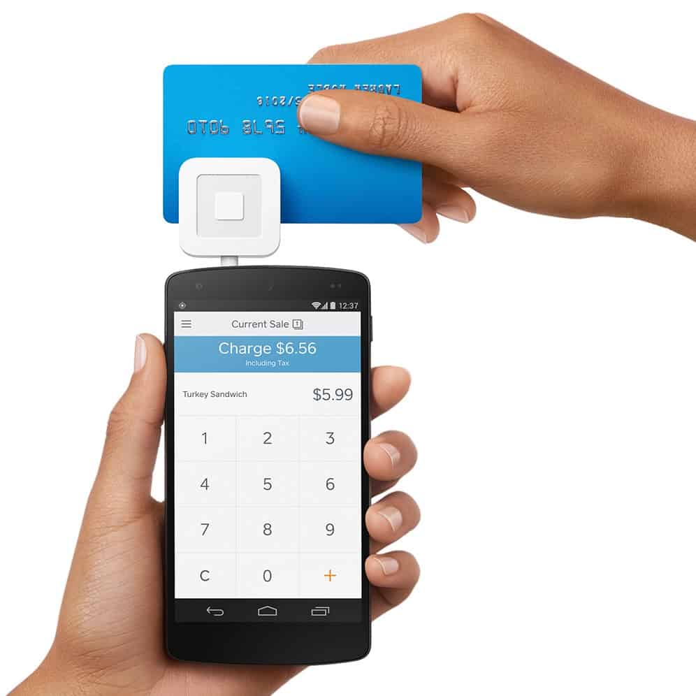 Accept credit card payments on the go