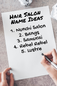 437 Truly Unique Creative Hair Salon Names The Ultimate List 2020
