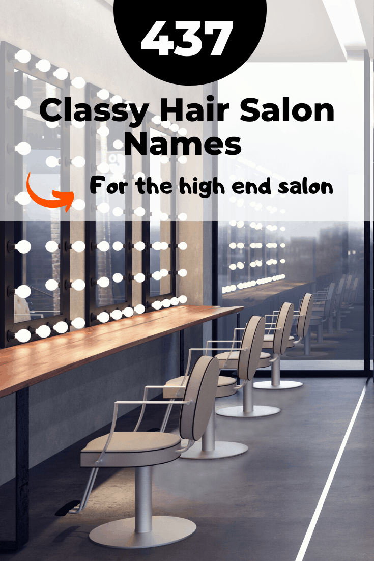 Classy Hair Salon Names 1 