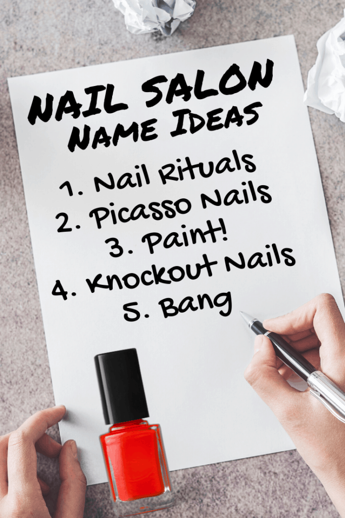 nail salon name ideas