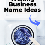 Waxing business names