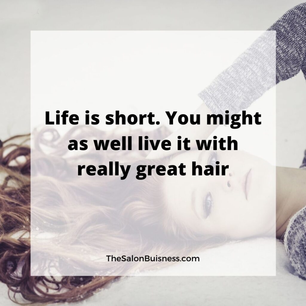 cute hair stylist quotes