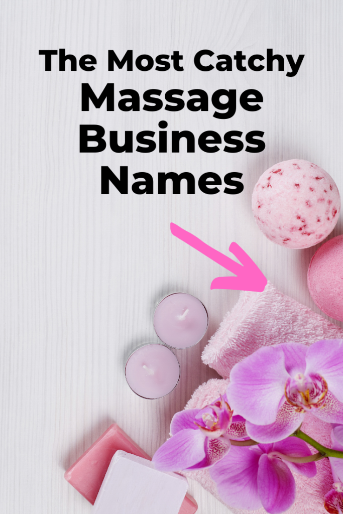 Catchy Massage Business Names