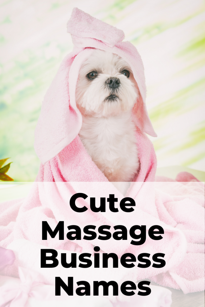 Cute Massage Business Names