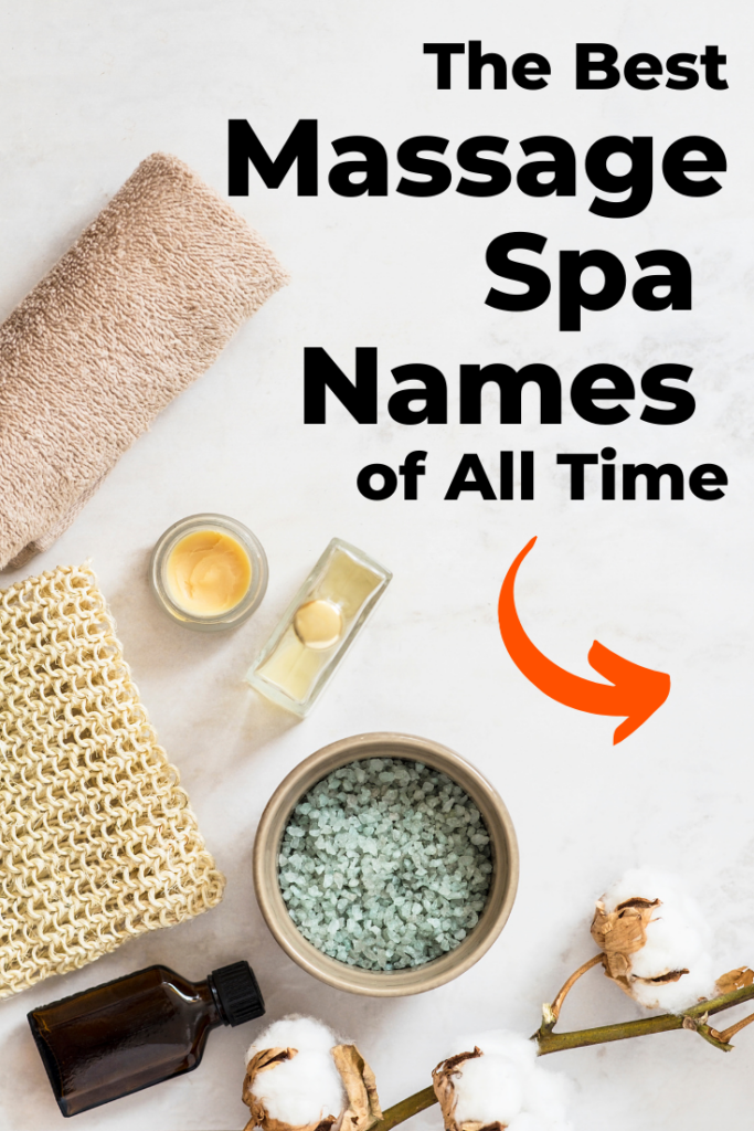 Massage Spa Names