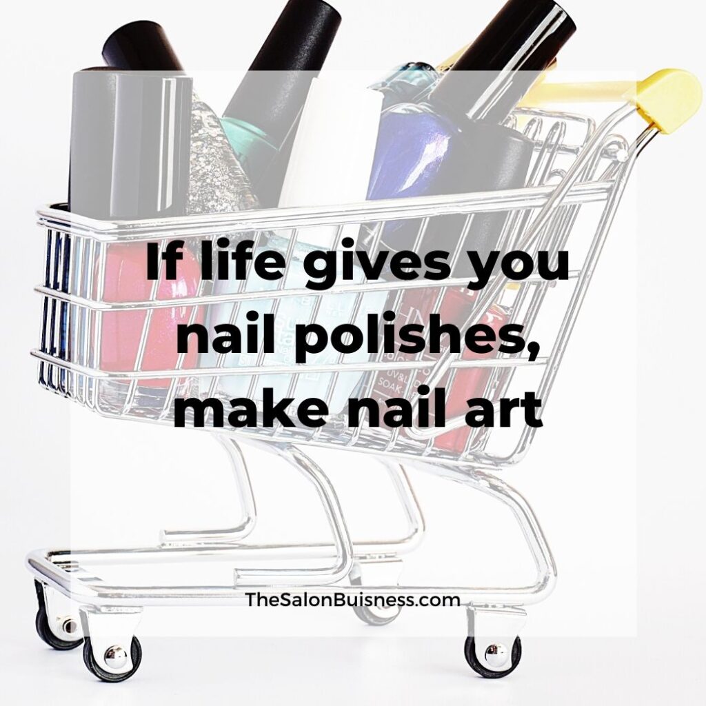 nail art quote