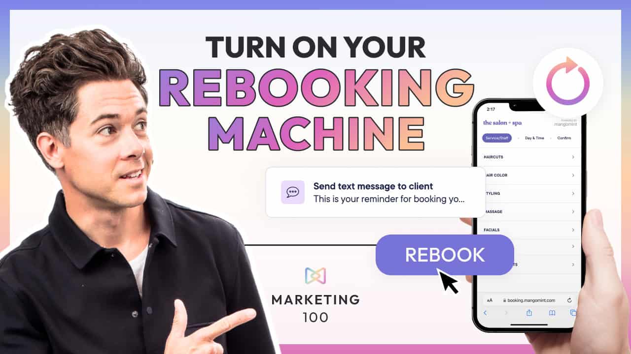 salon rebooking