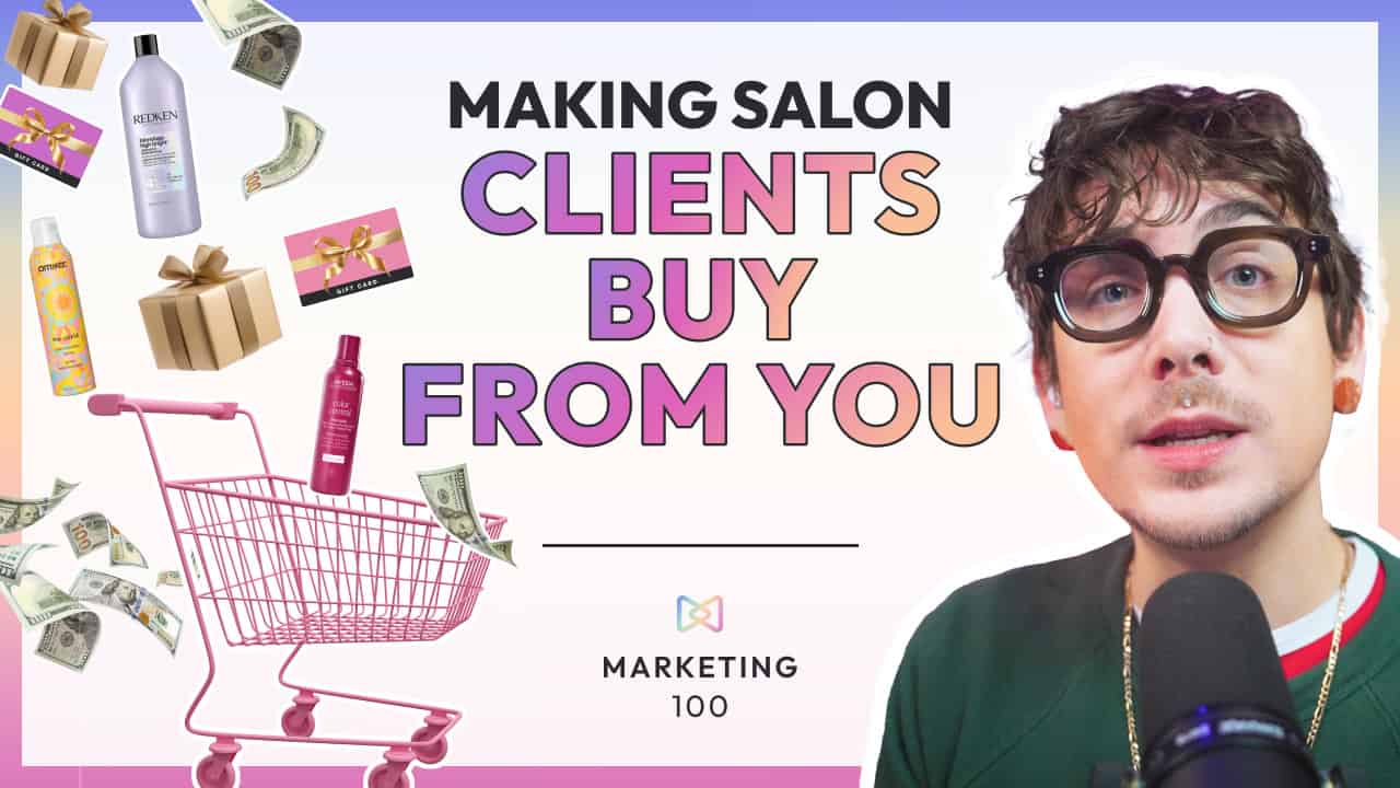 successfully selling salon products