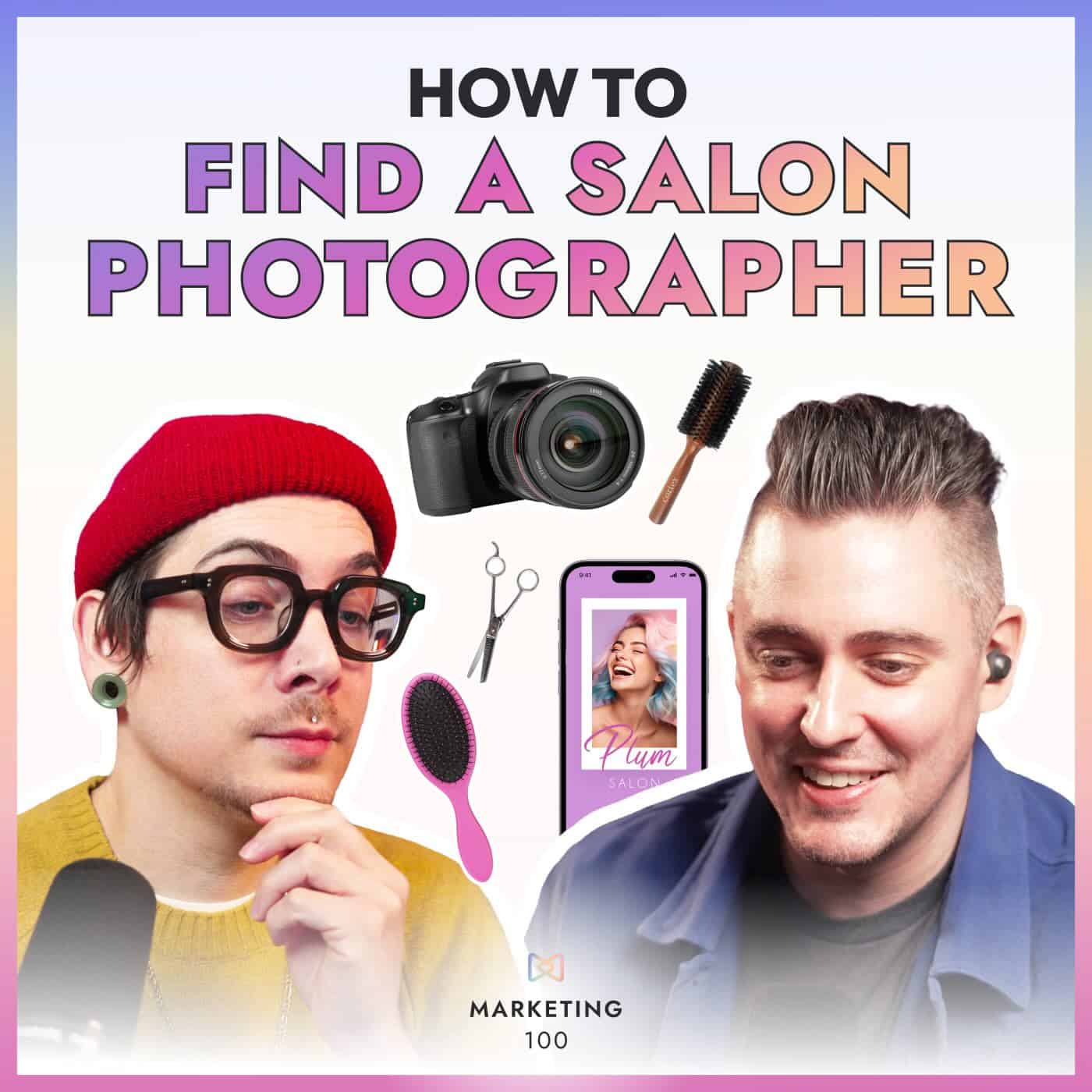 How to find a salon photographer