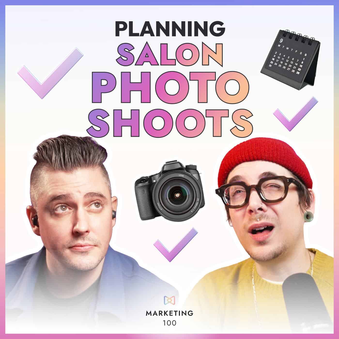 Graphic for Planning Salon Photo Shoots