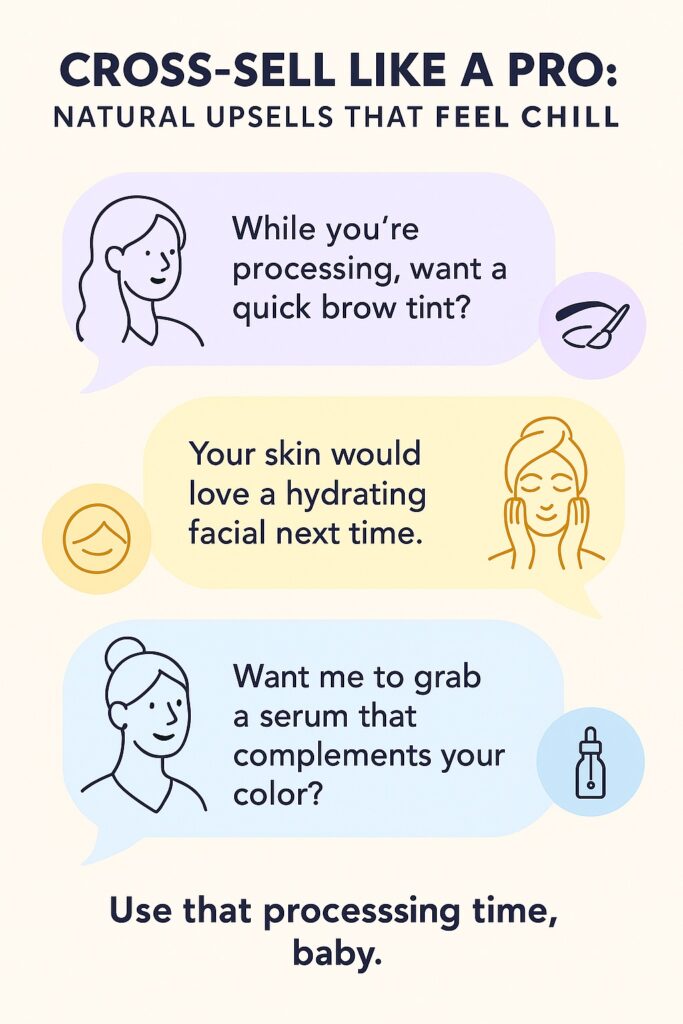 Infographic on how to cross-sell like a pro.