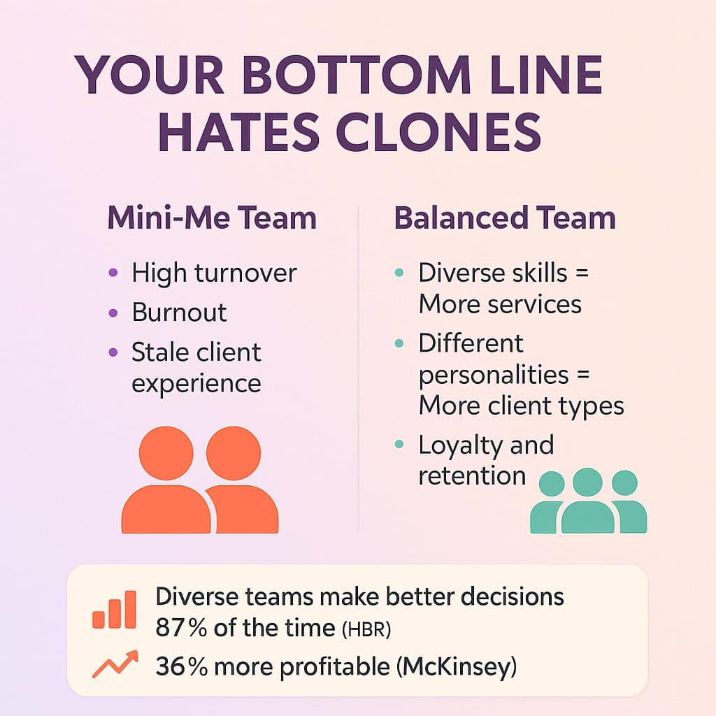 Infographic listing reasons why your bottom line hates clones