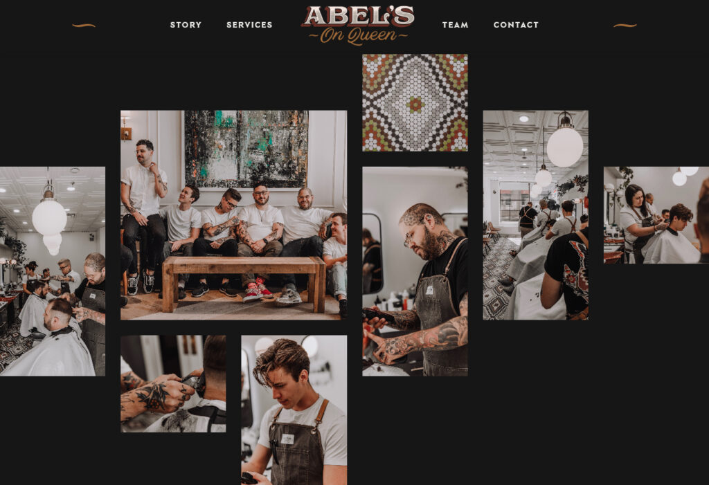 Website: Abel's on Queen Barbershop