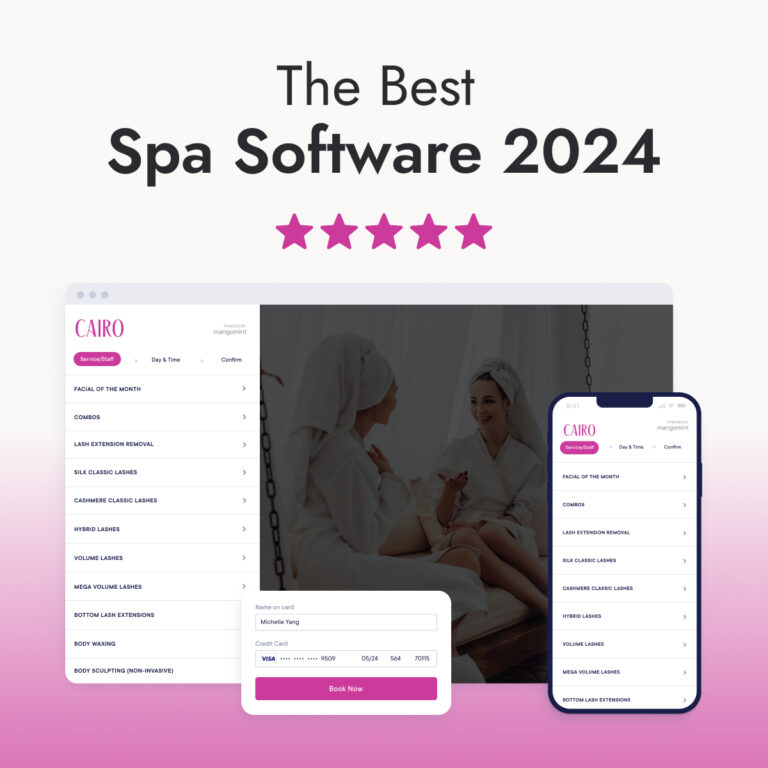 The best spa software graphic