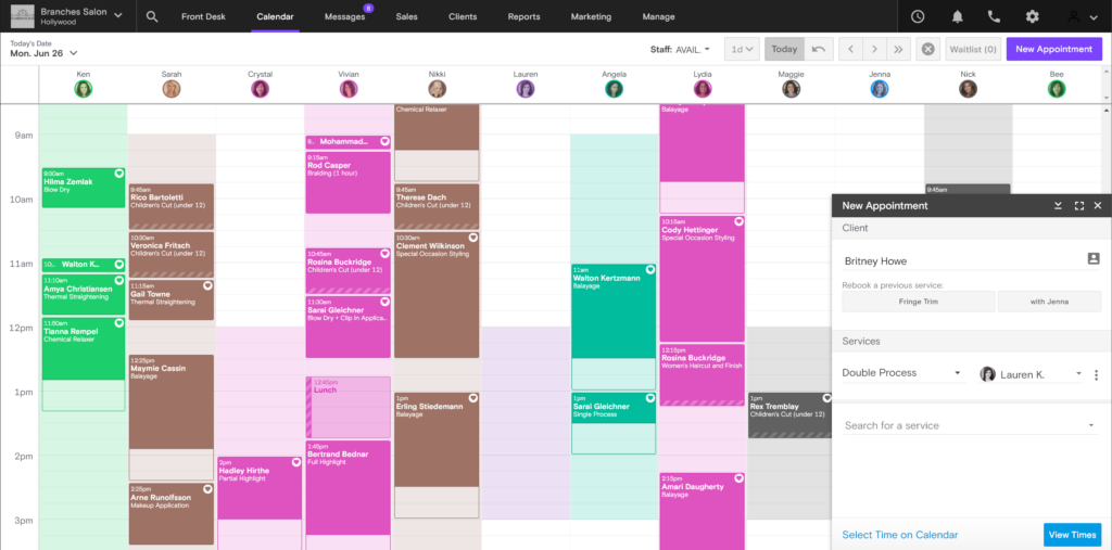 Build A Salon Appointment Scheduler - Backend Development - The