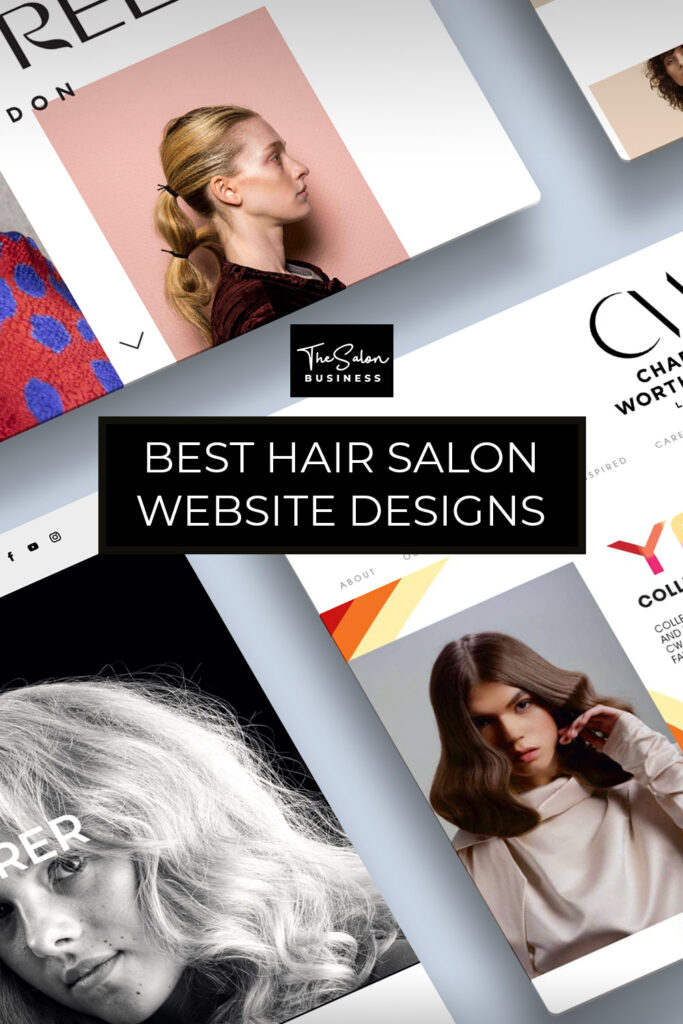 23 Modern & Beautiful Hair Salon Websites 