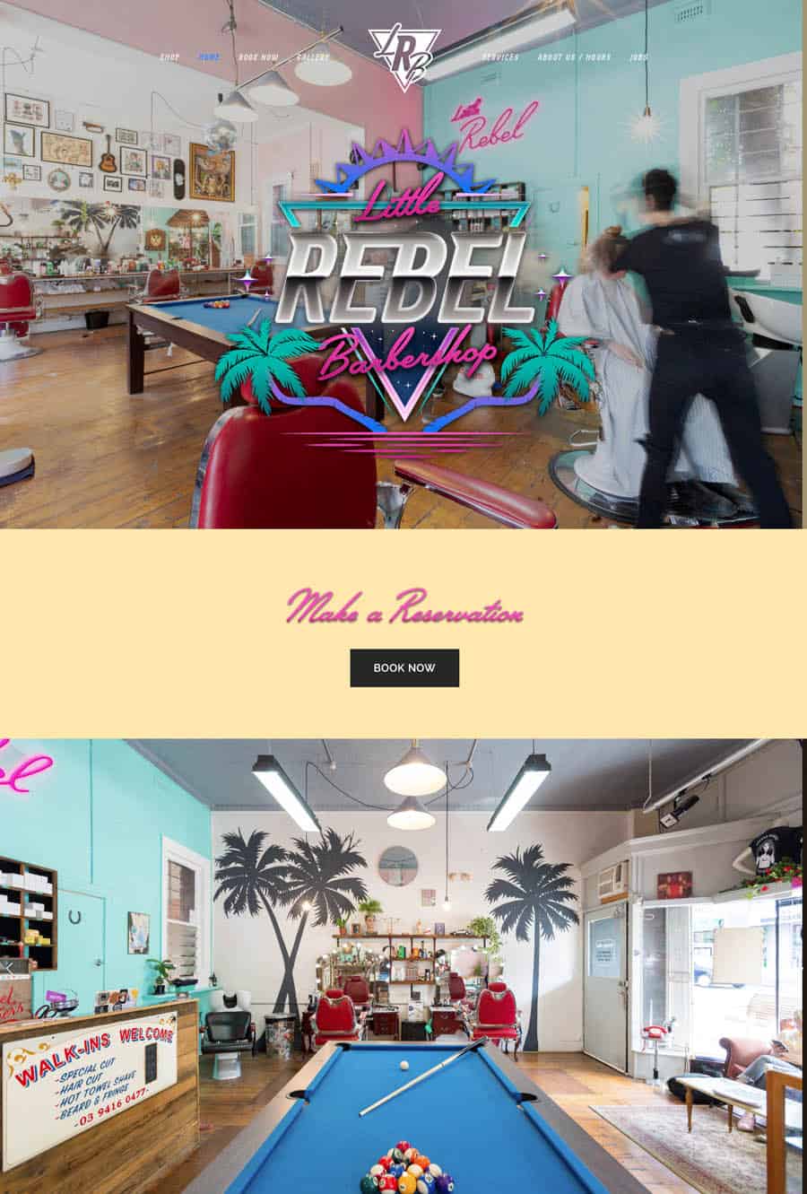 Website: Little Rebel Barbershop