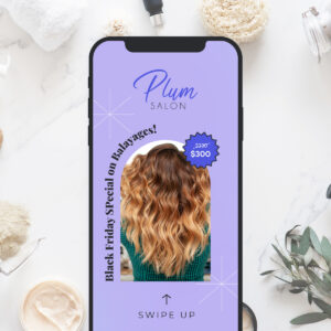 Salon marketing ideas graphic illustration