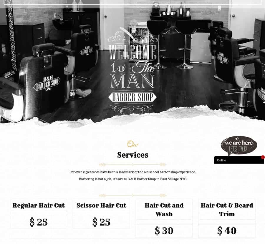 Website: B&H Barber Shop