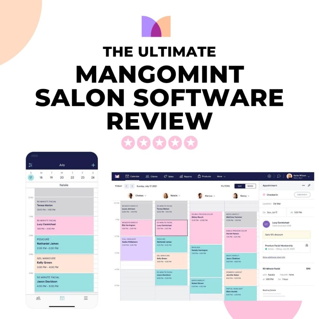 Mangomint salon software review, demo, tutorial
