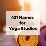 names for yoga studios