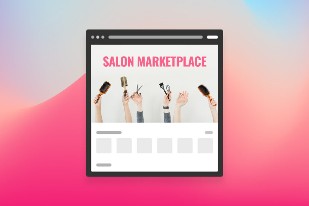 salon marketplace website