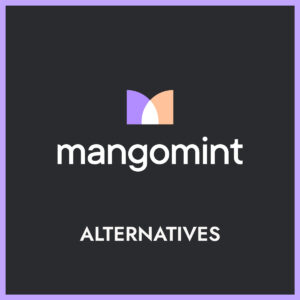 Mangomint logo above the word "alternatives"