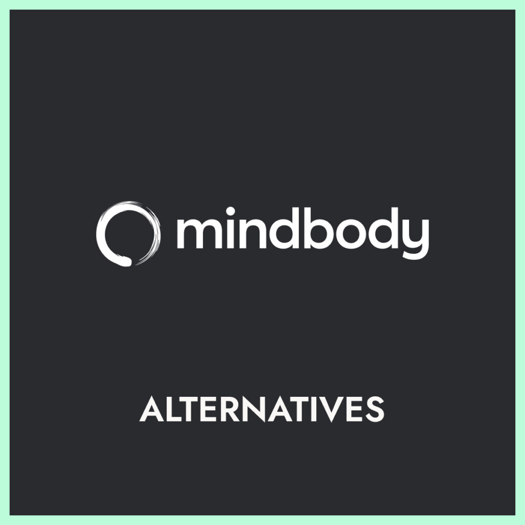Mindbody logo above the word "alternatives"